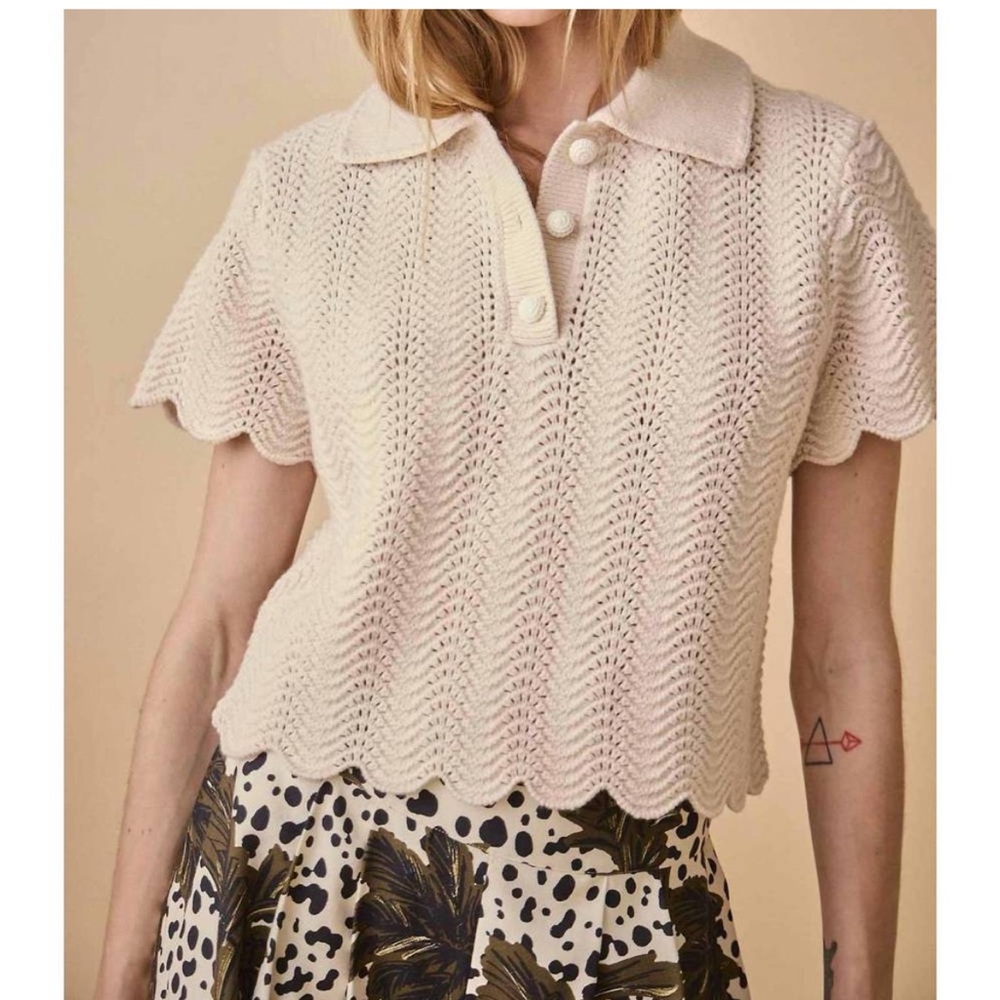 IN SEARCH OF - Hunter bell Nadine sweater small